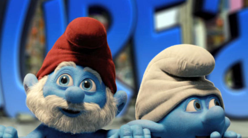 Pré-bande-annonce du film d'animation The Smurfs