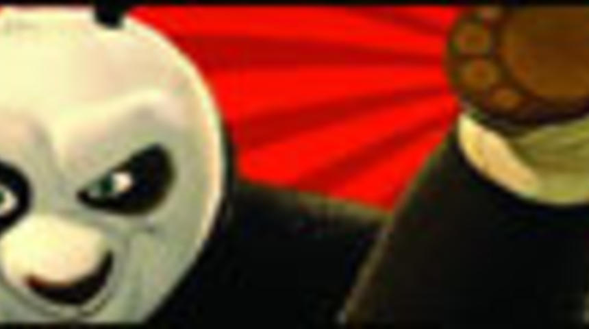 Affiche en français de Kung Fu Panda