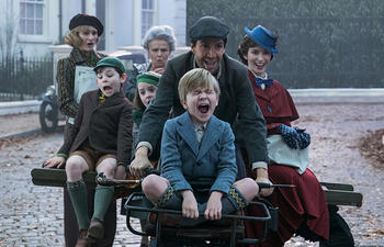 Première bande-annonce en français du film Le retour de Mary Poppins